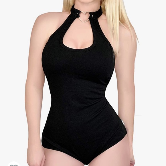 Choker heartbreaker bodysuit gothic never worn Comic-Con - Picture 1 of 2